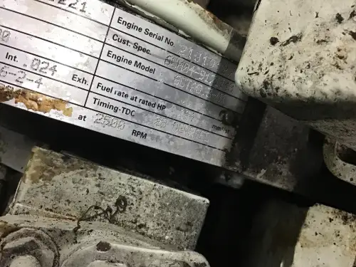 CUMMINS 6C8.3M CPL1221 GEBRUIKT - Miniatuur afbeelding 7