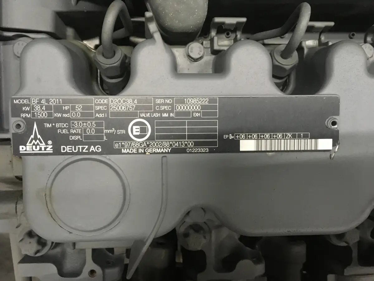 DEUTZ BF4L2011 ГЕНЕРАТОР 40KVA НОВЫЙ - Фото 6