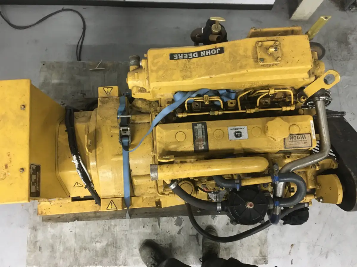 JOHN DEERE 4045DFM50 GENERATOR 44KVA GEBAUSED - Afbeelding 5