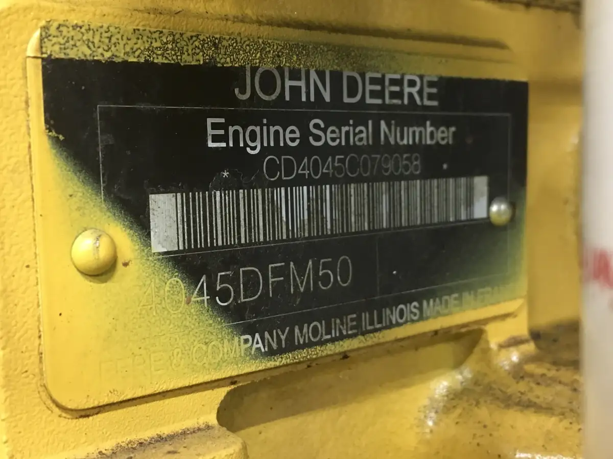 JOHN DEERE 4045DFM50 GENERADOR 44KVA USADO - Imagen 6