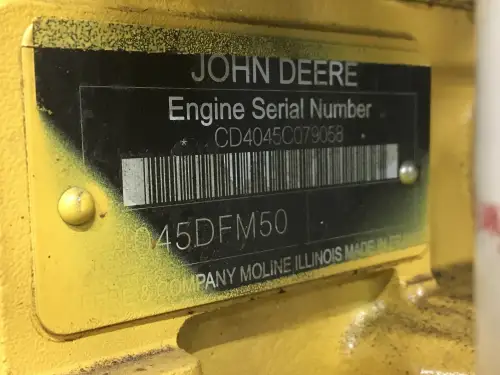JOHN DEERE 4045DFM50 GENERADOR 44KVA USADO - Imagen miniatura 6