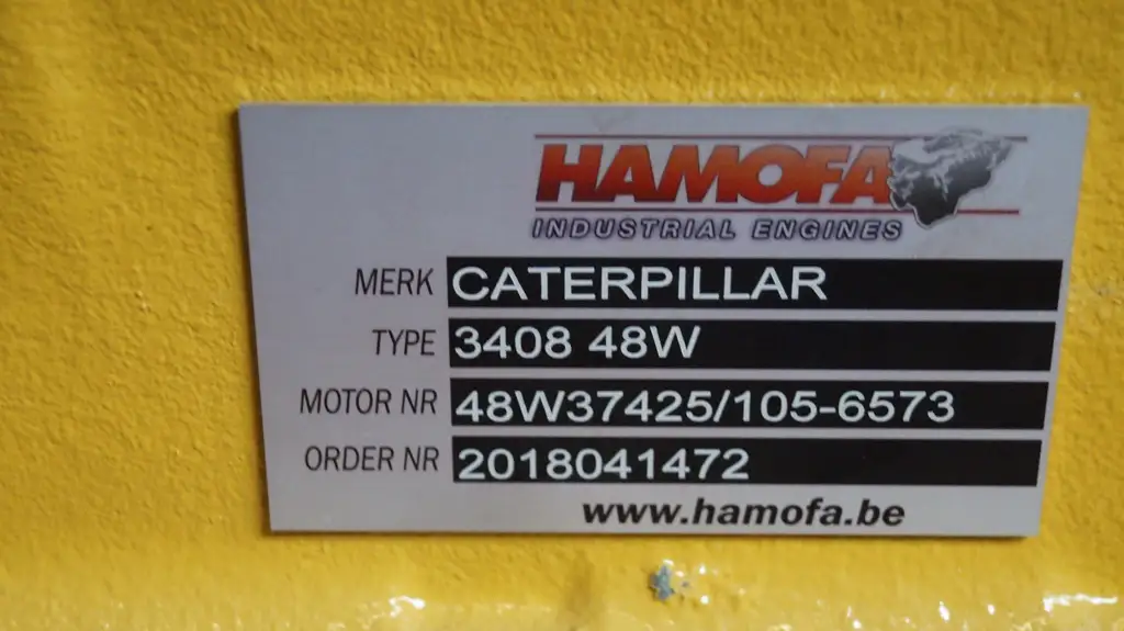 CATERPILLAR 3408 48W-1056573 LONGBLOCK HERSTELD - Afbeelding 9