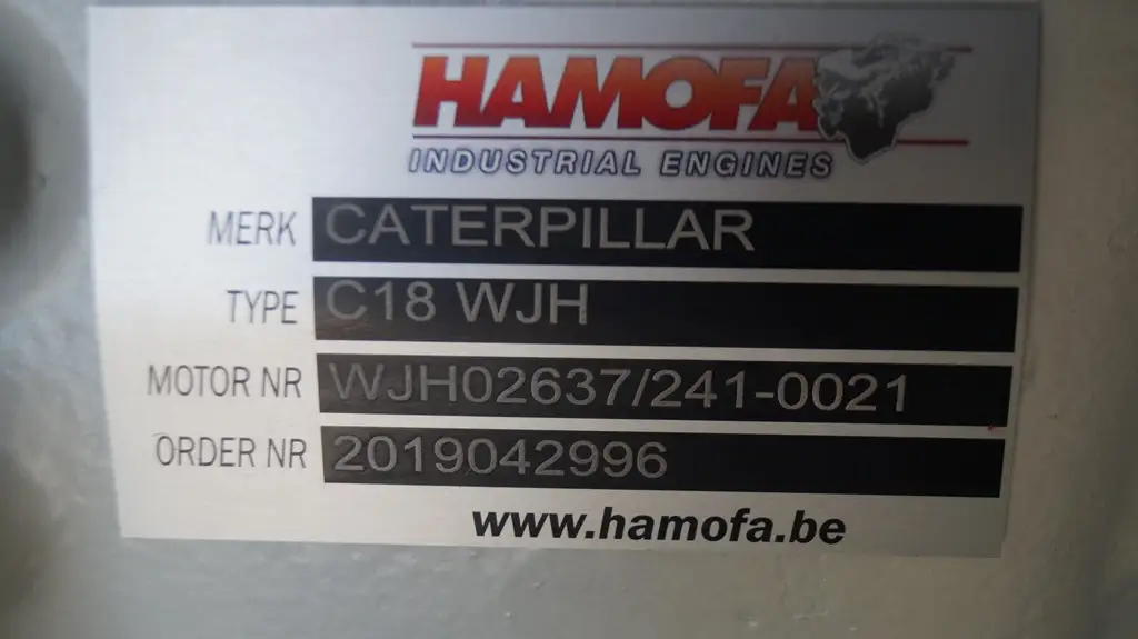 CATERPILLAR C18 WJH-2410021 GERECONSTRUEERD - Afbeelding 5