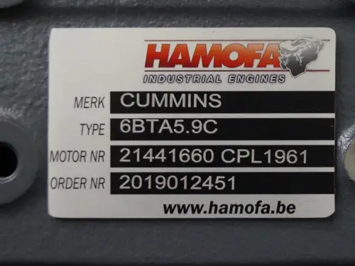 РЕКОНДИЦИОНИРОВАННЫЙ ДВИГАТЕЛЬ CUMMINS 6BTA5.9 CPL1961 - Миниатюра 7