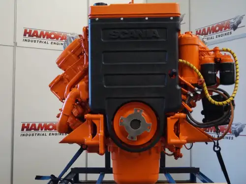 SCANIA DI16.43M ВОССТАНОВЛЕННЫЙ ДВИГАТЕЛЬ - Миниатюра 7
