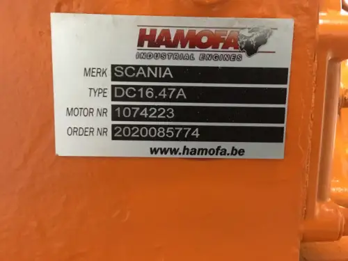 SCANIA DC16.47A GERECONDITIONEERD - Miniatuur afbeelding 5