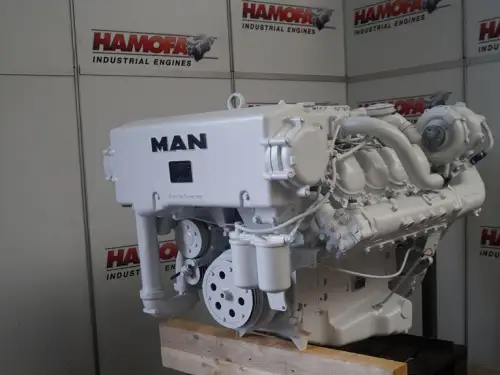 MOTEUR MAN D2848-LXE RÉNOVÉ - Miniature 4