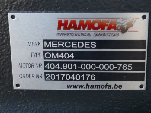 MERCEDES OM 404.901-000 LONG BLOQUE RÉNOVÉ - Miniature 3