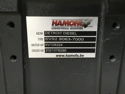 DETROIT DIESEL 6V92N 8063-7000 GERECONDITIONEERD - Miniatuur afbeelding 4