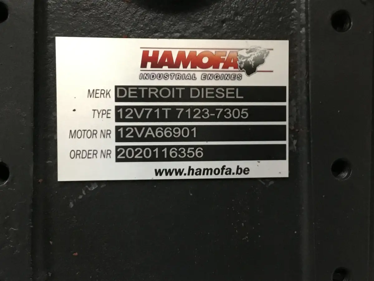 ДЕТРОЙТ ДИЗЕЛЬ 12V71T 7123-7305 РЕСТАВРИРОВАННЫЙ - Фото 4
