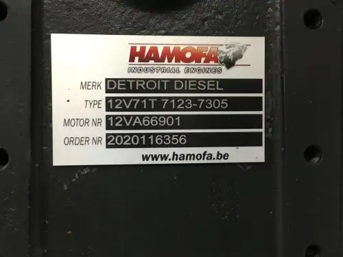 ДЕТРОЙТ ДИЗЕЛЬ 12V71T 7123-7305 РЕСТАВРИРОВАННЫЙ - Миниатюра 4