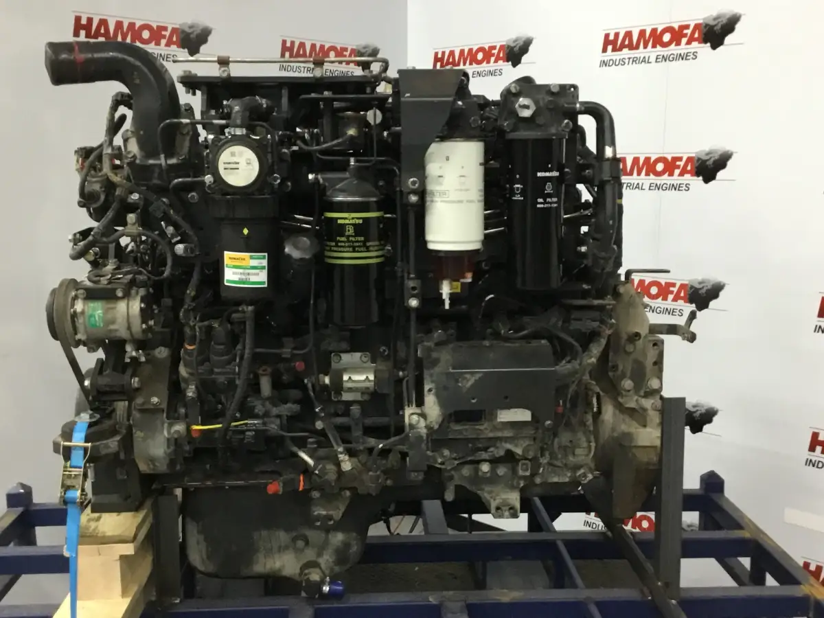 KOMATSU SAA6D125E-6C ÜBERHOLTER MOTOR – Bild 2