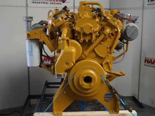 CATERPILLAR 3412E 5JJ-1983055 ВОССТАНОВЛЕННЫЙ ДВИГАТЕЛЬ - Миниатюра 2