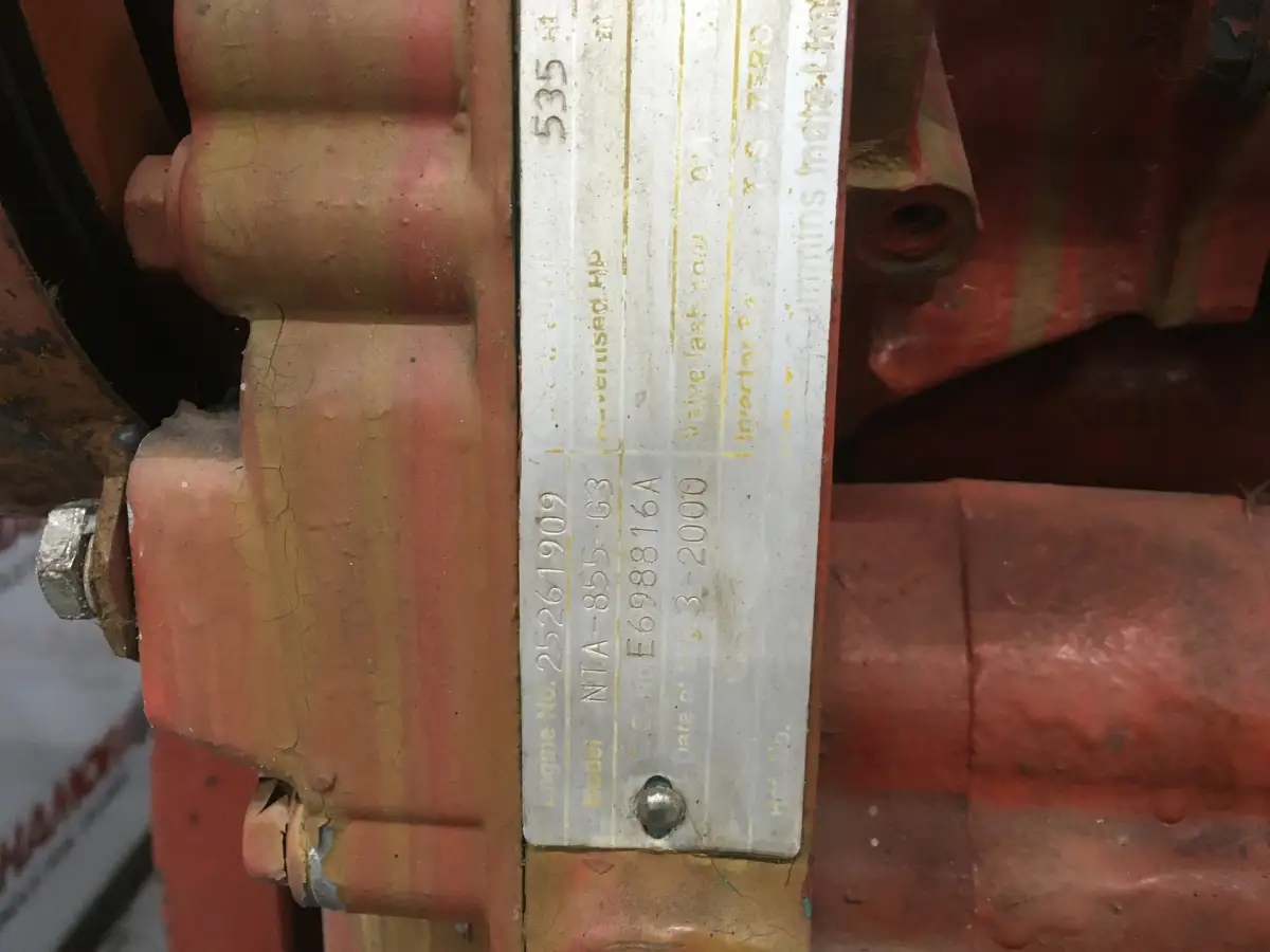 CUMMINS NTA855 CPL0991 GEBRUIKT - Afbeelding 5