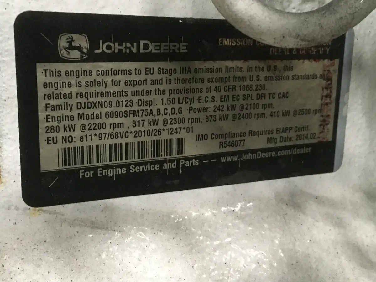 JOHN DEERE 6090SFM75 GEBRUIKT - Afbeelding 7