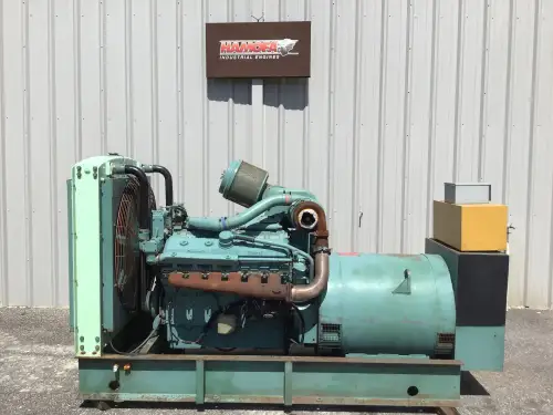 DETROIT DIESEL 12V71 7123-7305 GENERATOR 438KVA GEBRUIKT