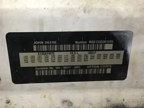 JOHN DEERE 6135AFM75 CORE - Thumb image 6