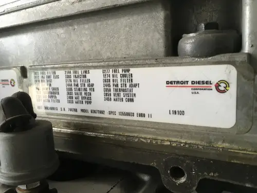 GEBRAUCHTER DETROIT DIESEL 6067-TK62 MOTOR – Vorschaubild 5