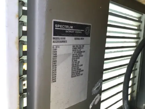 DETROIT DIESEL 60DS60 GENERATOR 54 KVA GEBRUIKT - Miniatuur afbeelding 7