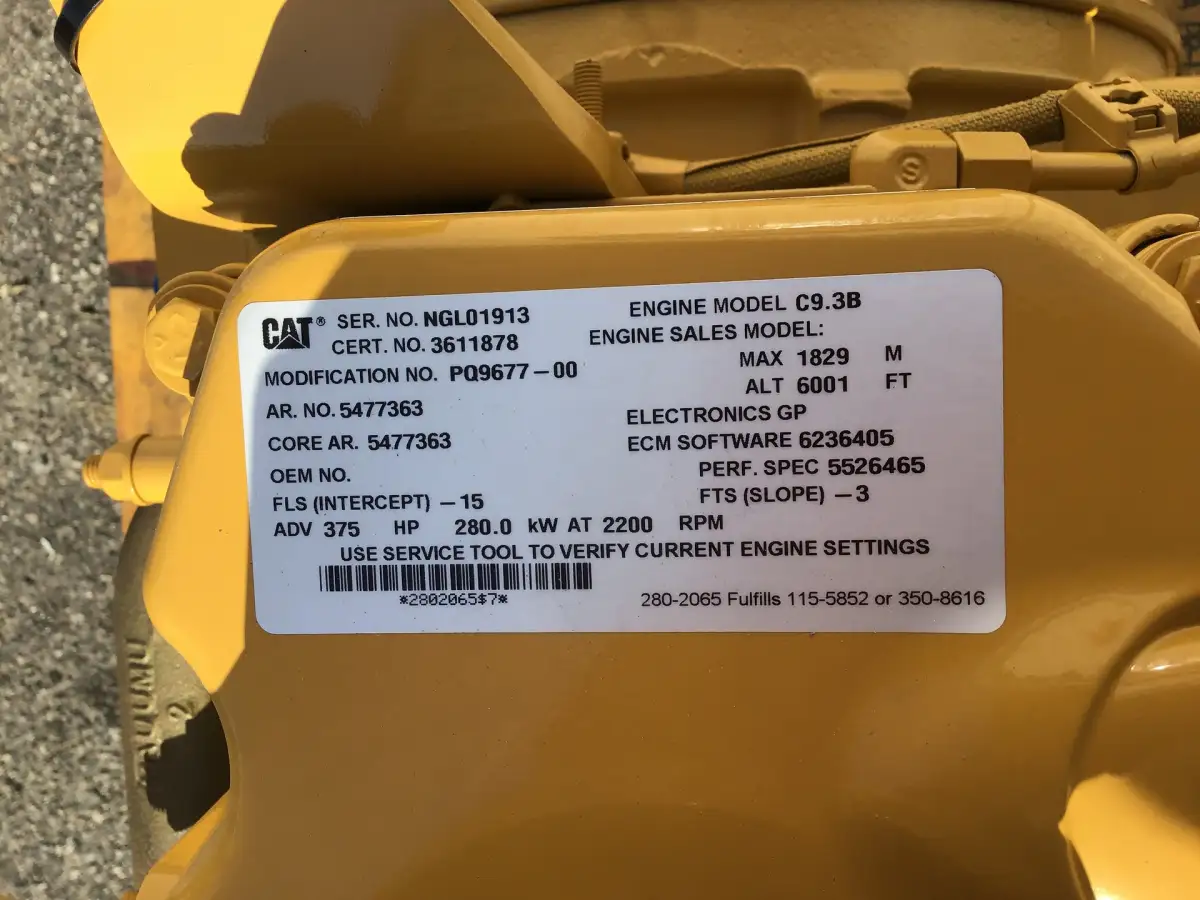CATERPILLAR C9.3B NGL-5477363 NIEUW - Afbeelding 5