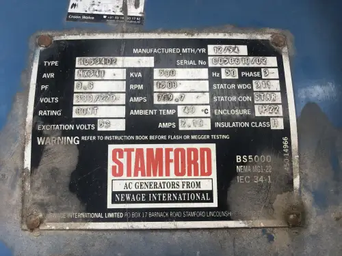 MAN 0,00 USED GENERATOR C050610/02 - Thumb image 2