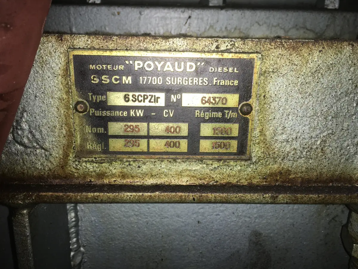 POYAUD DIESEL 6 SCPZLR USADO - Imagen 6