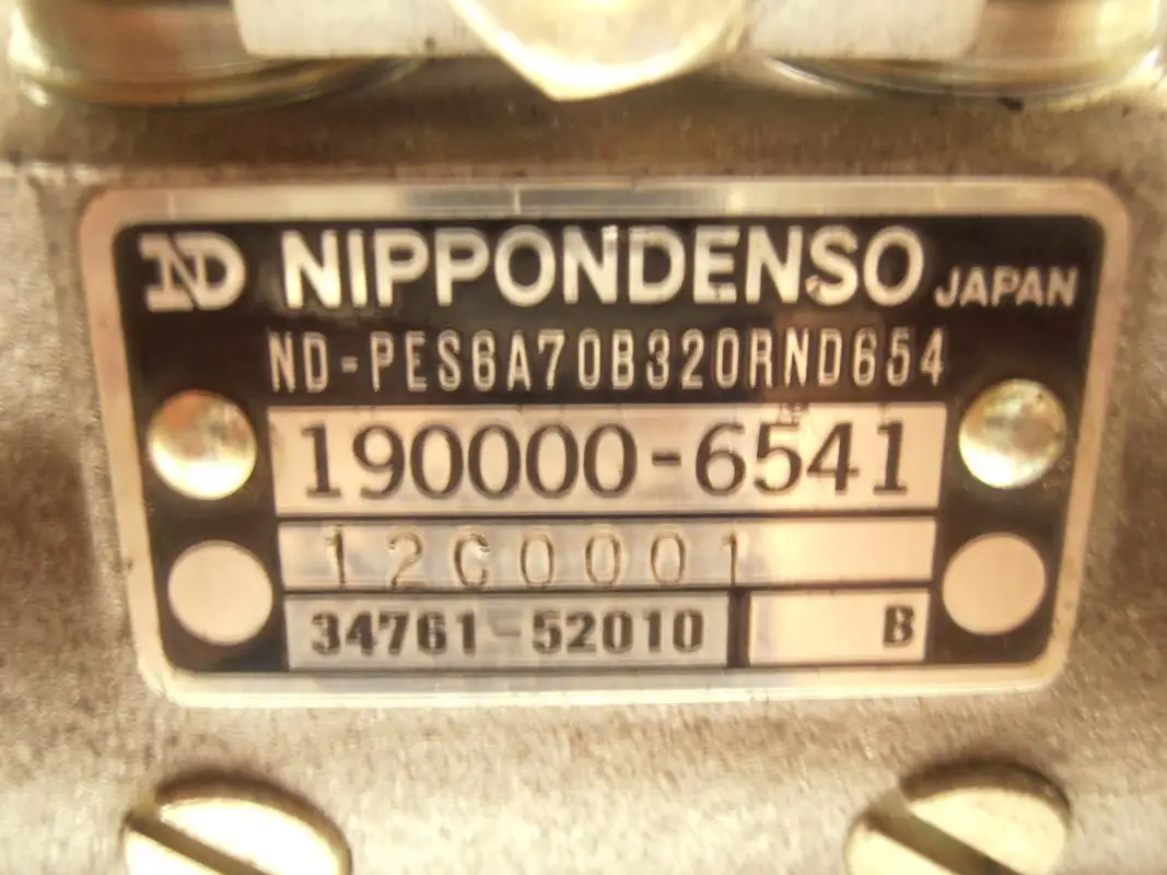 TOPЛИВНЫЙ НАСОС DENSO 190000-6541 НОВЫЙ - Фото 2