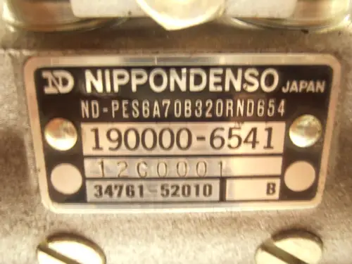 TOPЛИВНЫЙ НАСОС DENSO 190000-6541 НОВЫЙ - Миниатюра 2