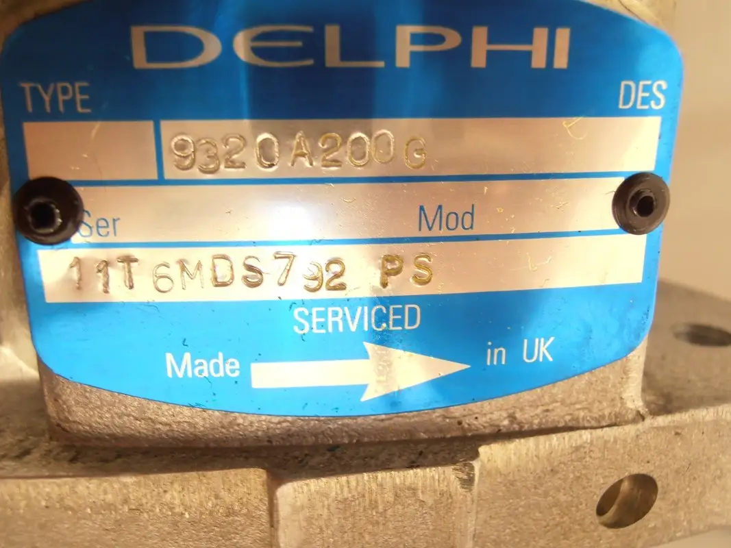 POMPE À CARBURANT DELPHI 9320A206G RÉNOVÉE - Image 2