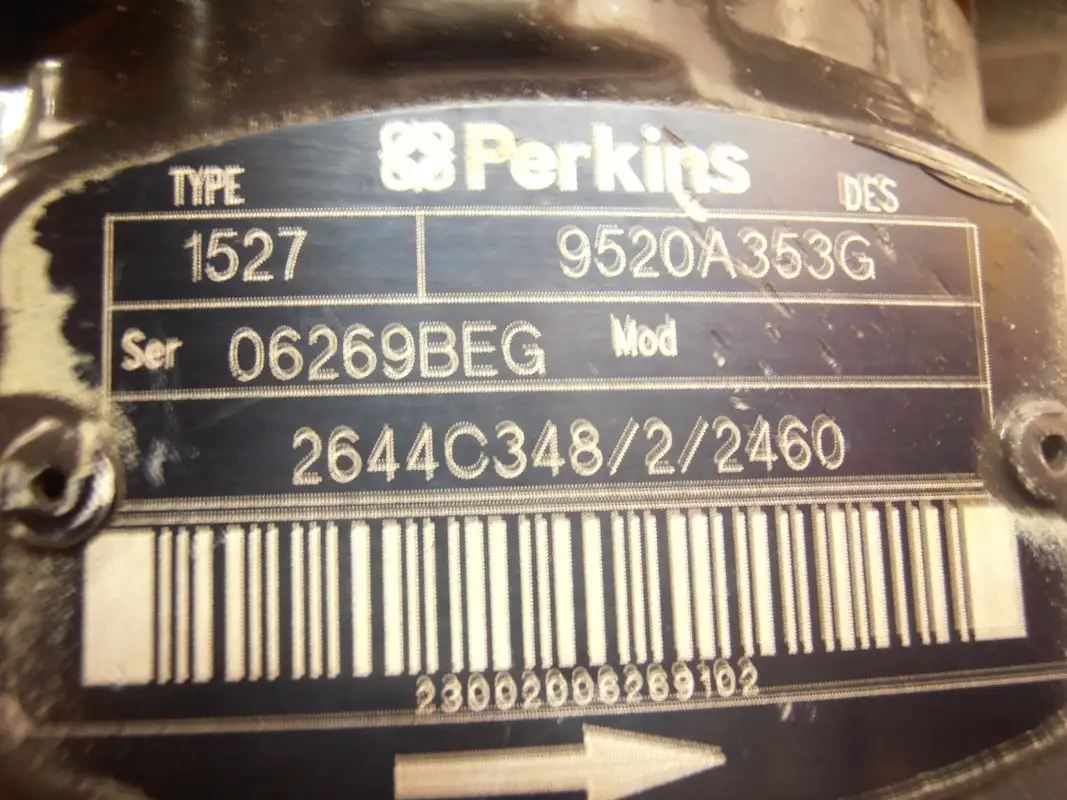 POMPE À CARBURANT PERKINS 9520A353G NEUVE - Image 2