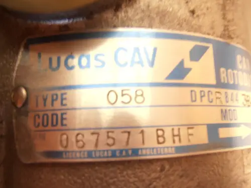 POMPE À CARBURANT LUCAS R8443B454D RÉFURBIEE - Miniature 3