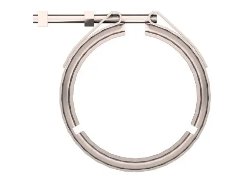 CLIP DE HOSE CATERPILLAR 8N0878 NEUF - Miniature 3