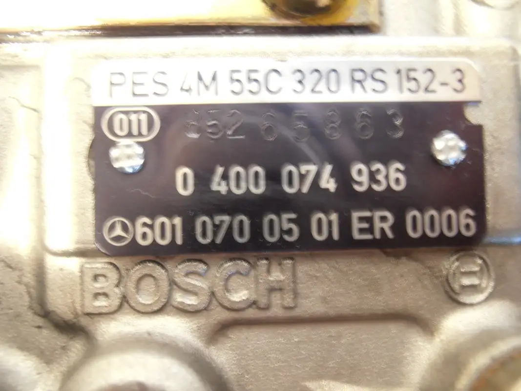 BOSCH BRANDSTOFPOMP 0 400 074 936 NIEUW - Afbeelding 2