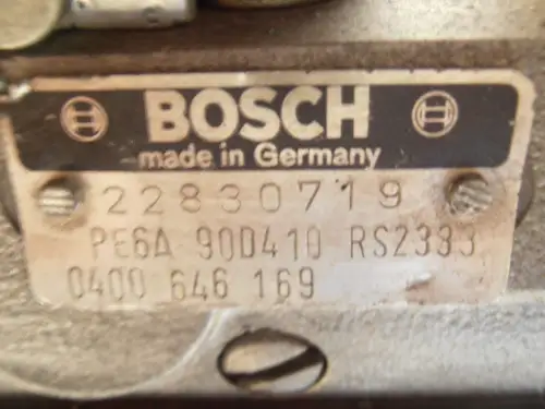 ТОПЛИВНЫЙ НАСОС BOSCH 0400646169 РЕМОНТ - Миниатюра 3