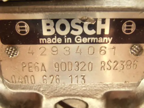 BOSCH KRAFTSTOFFPUMPE 040076113 ÜBERHOLT – Vorschaubild 2