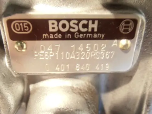 BOSCH BRANDSTOF POMP 0401846419 NIEUW - Miniatuur afbeelding 2