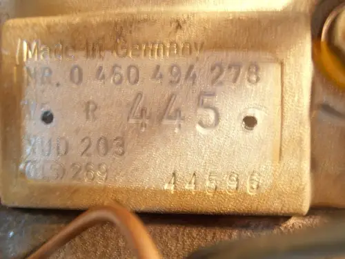 BOMBA DE COMBUSTIBLE BOSCH 0460464278 REPARADA - Imagen miniatura 2