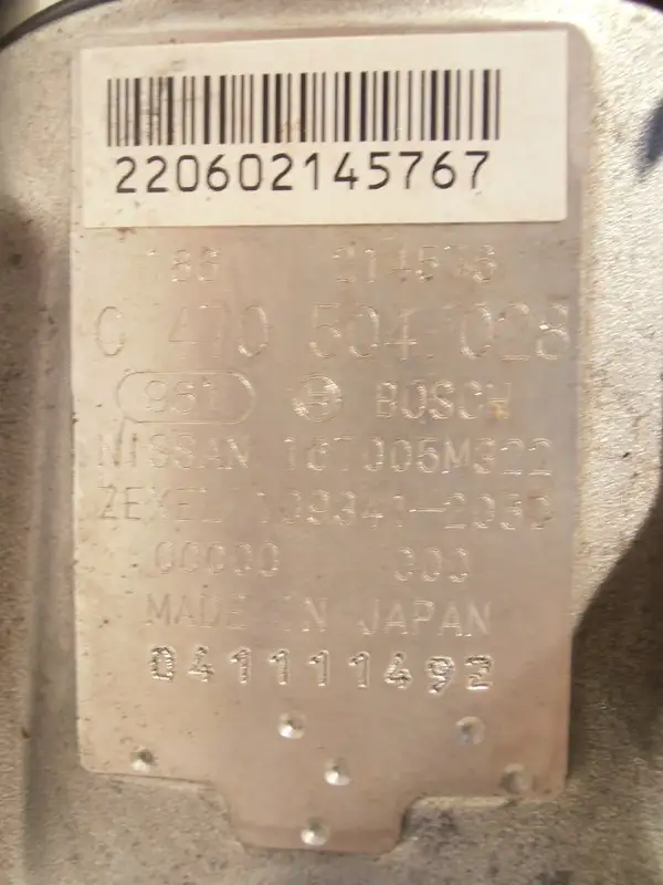 BOMBA DE COMBUSTIBLE BOSCH 0470504028 REPARADA - Imagen 2