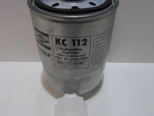 FILTRO DE COMBUSTIBLE MAHLE KC112 NUEVO
