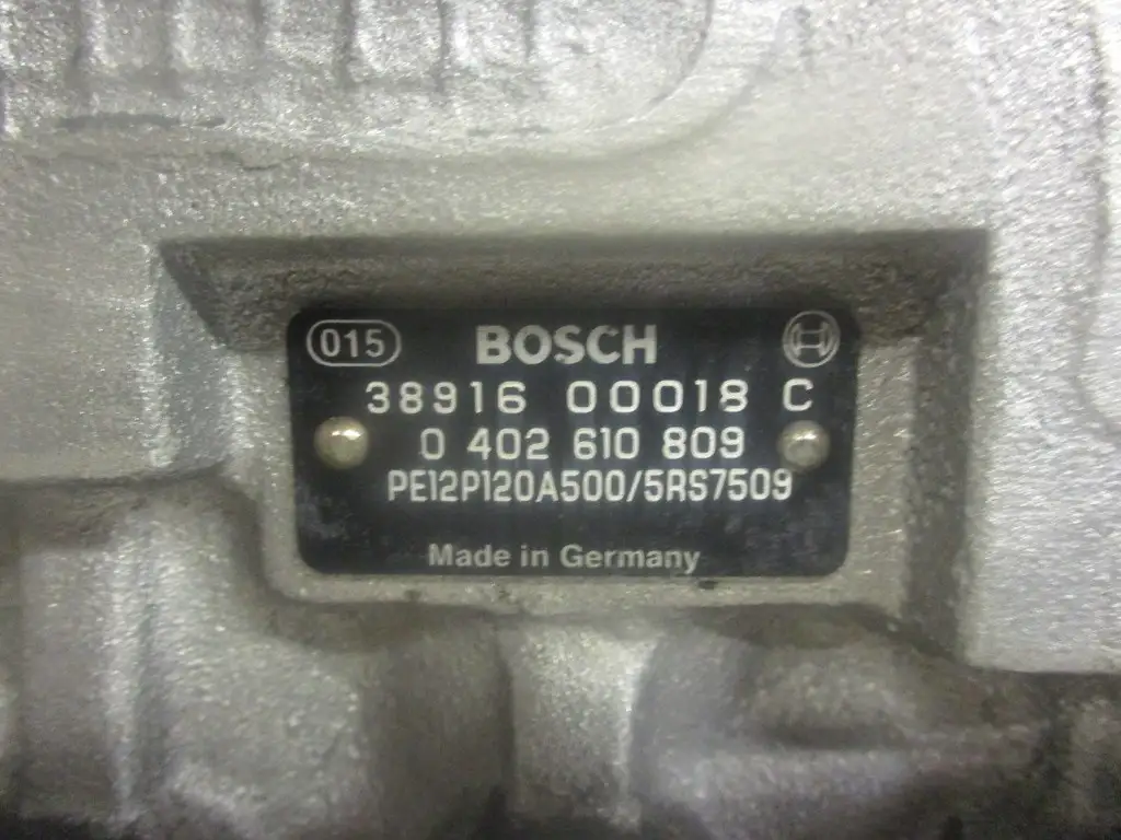 BOSCH ТОПЛИВНЫЙ НАСОС 0402610809 1 Б/У - Фото 6