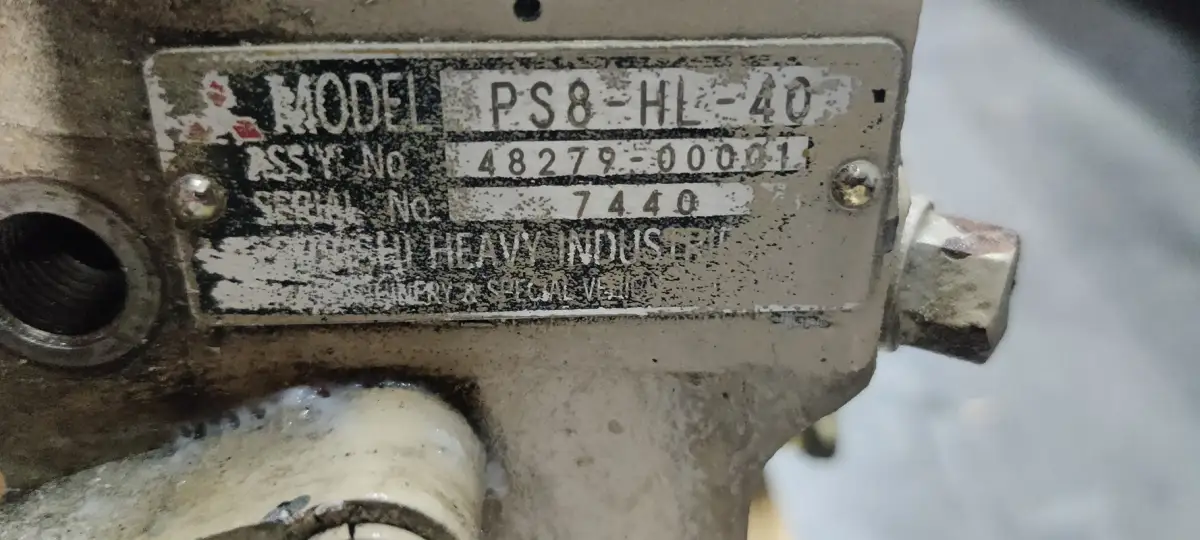 MITSUBISHI BRANDSTOF POMP 48280-00001 GEBRUIKT - Afbeelding 2