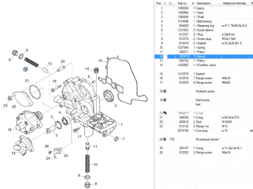 SCANIA FRONT COVER 1498204 NEW - Thumb image 2