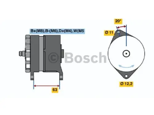 BOSCH WECHSELRICHTER 0 120 469 024 NEU – Vorschaubild 2