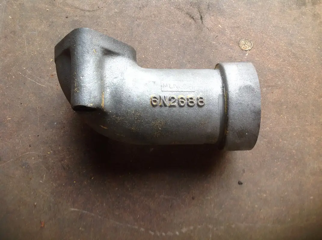 CATERPILLAR WATER PIPE 6N2688 USED - Picture 2