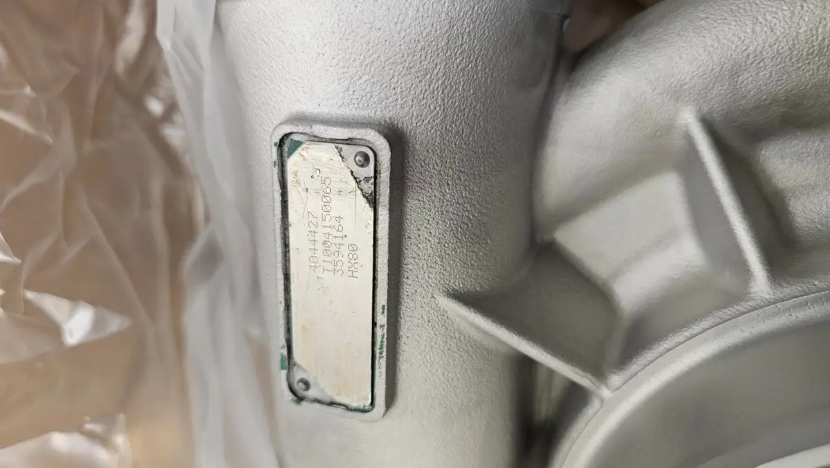 HOLSET HX 80 TURBO CUMMINS 4044427 NIEUW - Afbeelding 3