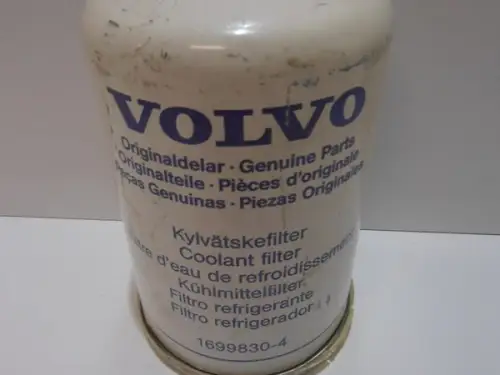 VOLVO COOLANT FILTER 1699830 NEW
