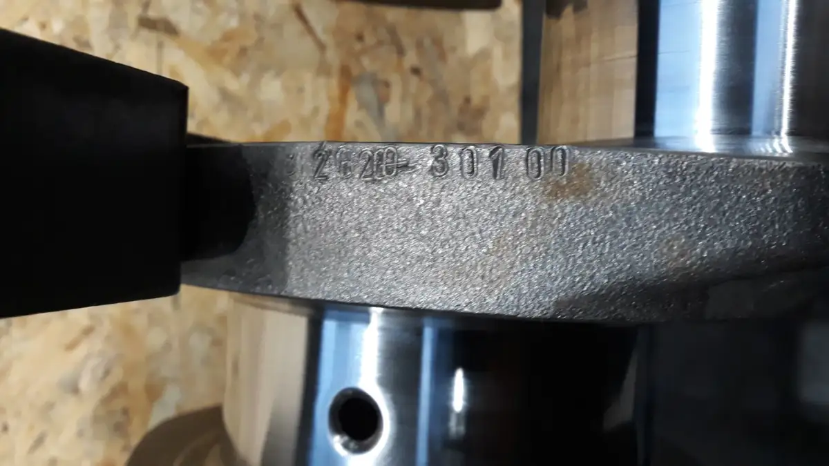 CIGÜEÑAL RECONSTRUIDO MITSUBISHI S12A2 3262040010 - Imagen 2