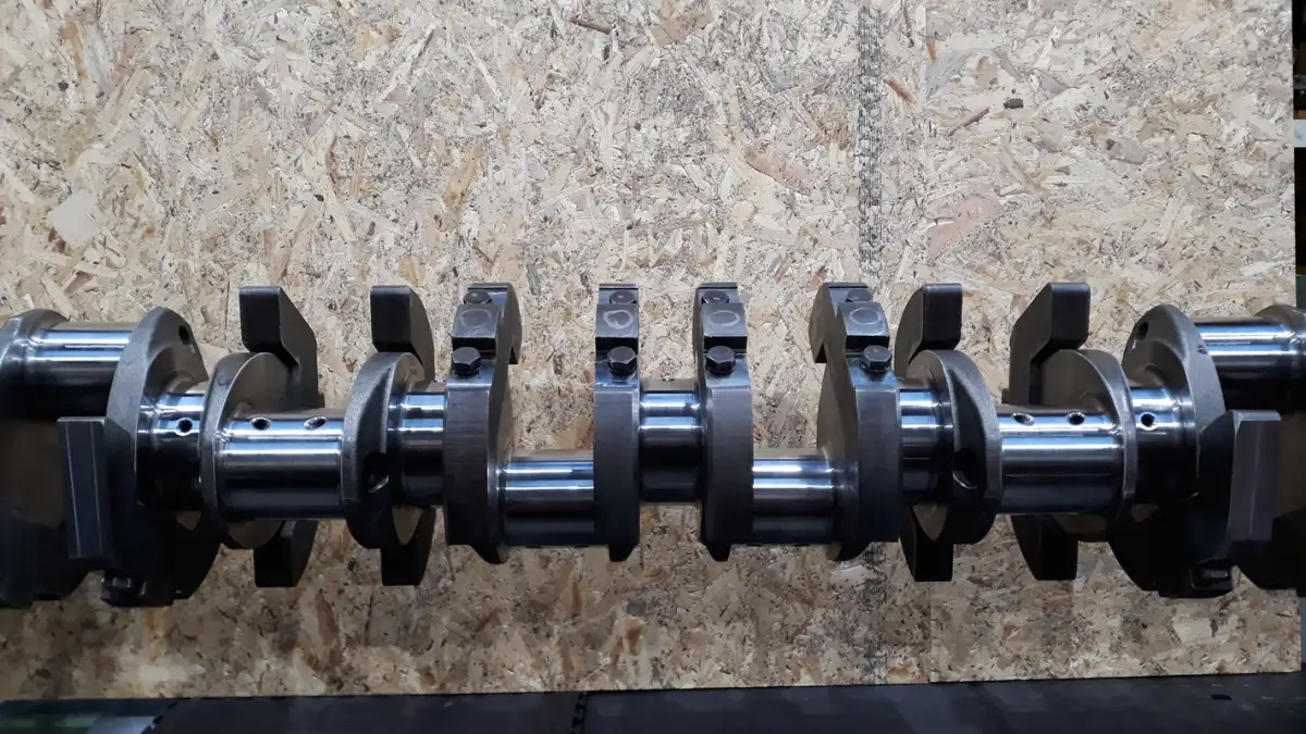 REBUILT MITSUBISHI S12A2 CRANKSHAFT 3262040010 - Picture 6