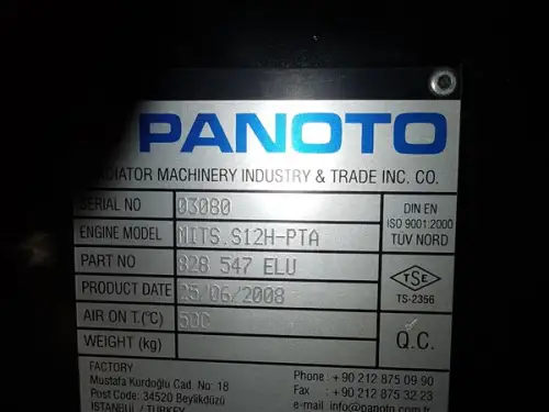 RADIADOR MITSUBISHI S12H 828 547 ELU NUEVO