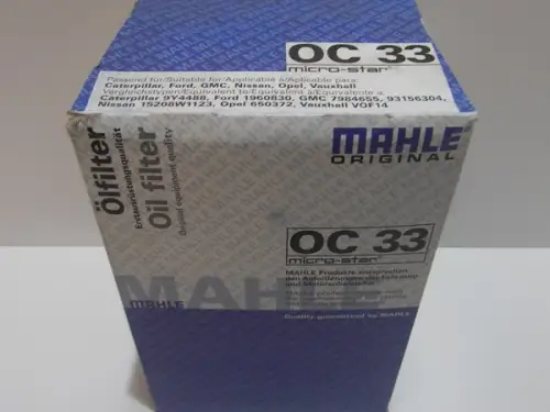 FILTRE À HUILE MAHLE OC33 NEUF